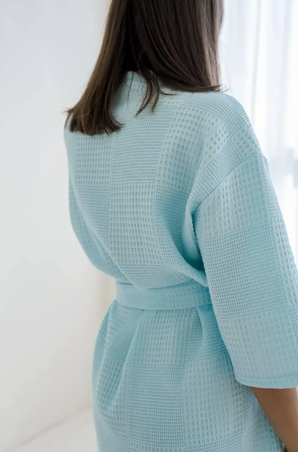 Waffle Robe & Towel Set