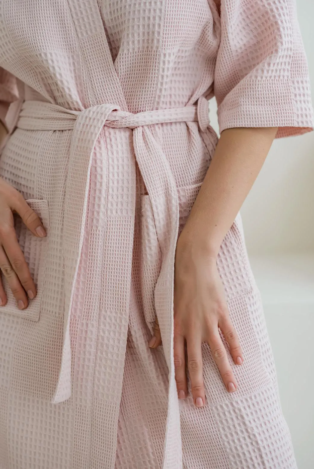 Waffle Robe & Towel Set