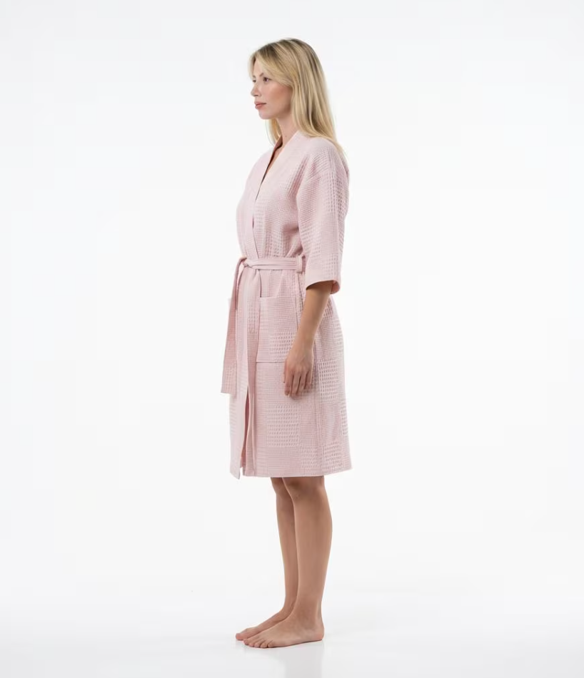 Waffle Robe & Towel Set
