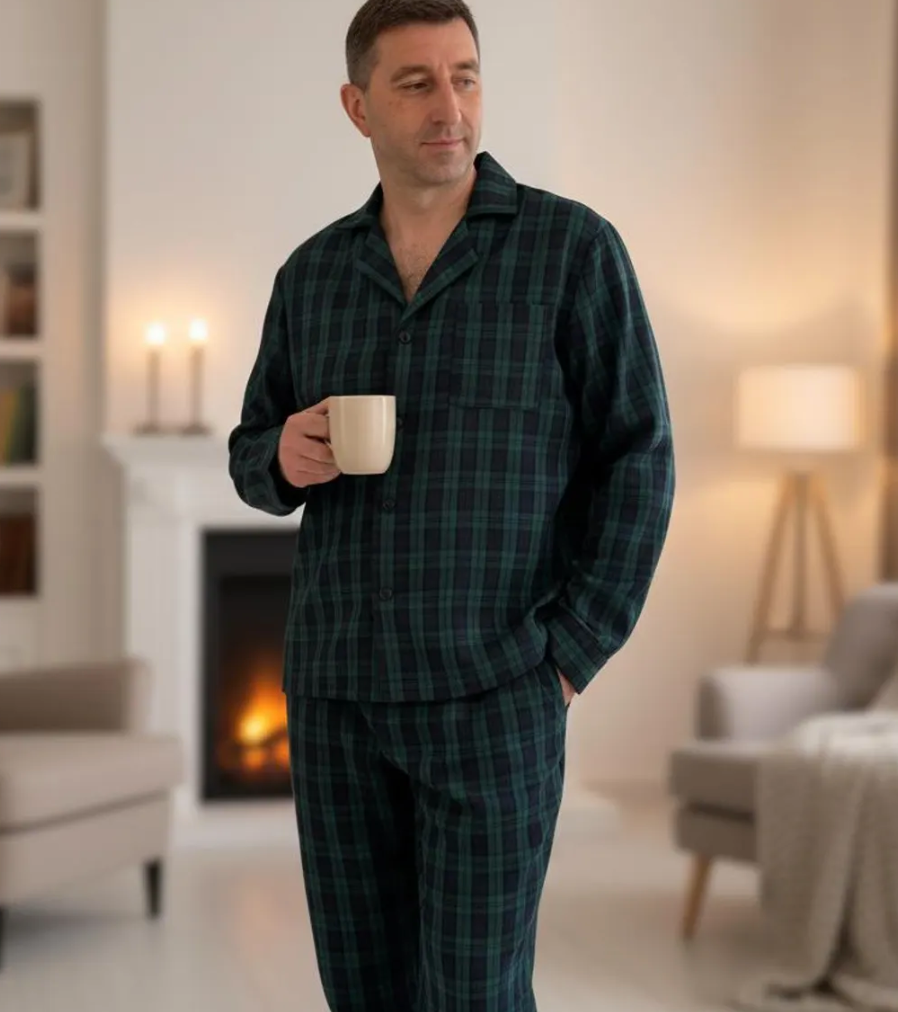 Flannel Pajama Set