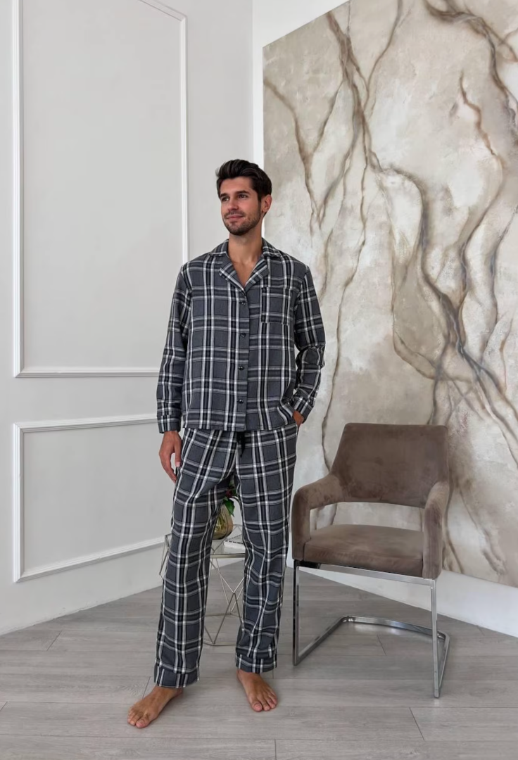 Flannel Pajama Set