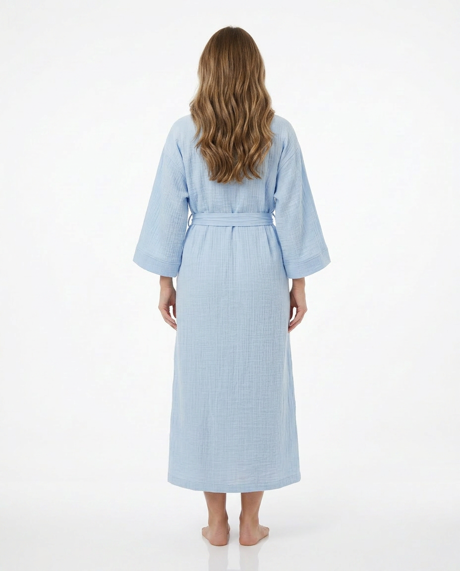 Blue Beach Kimono for Women