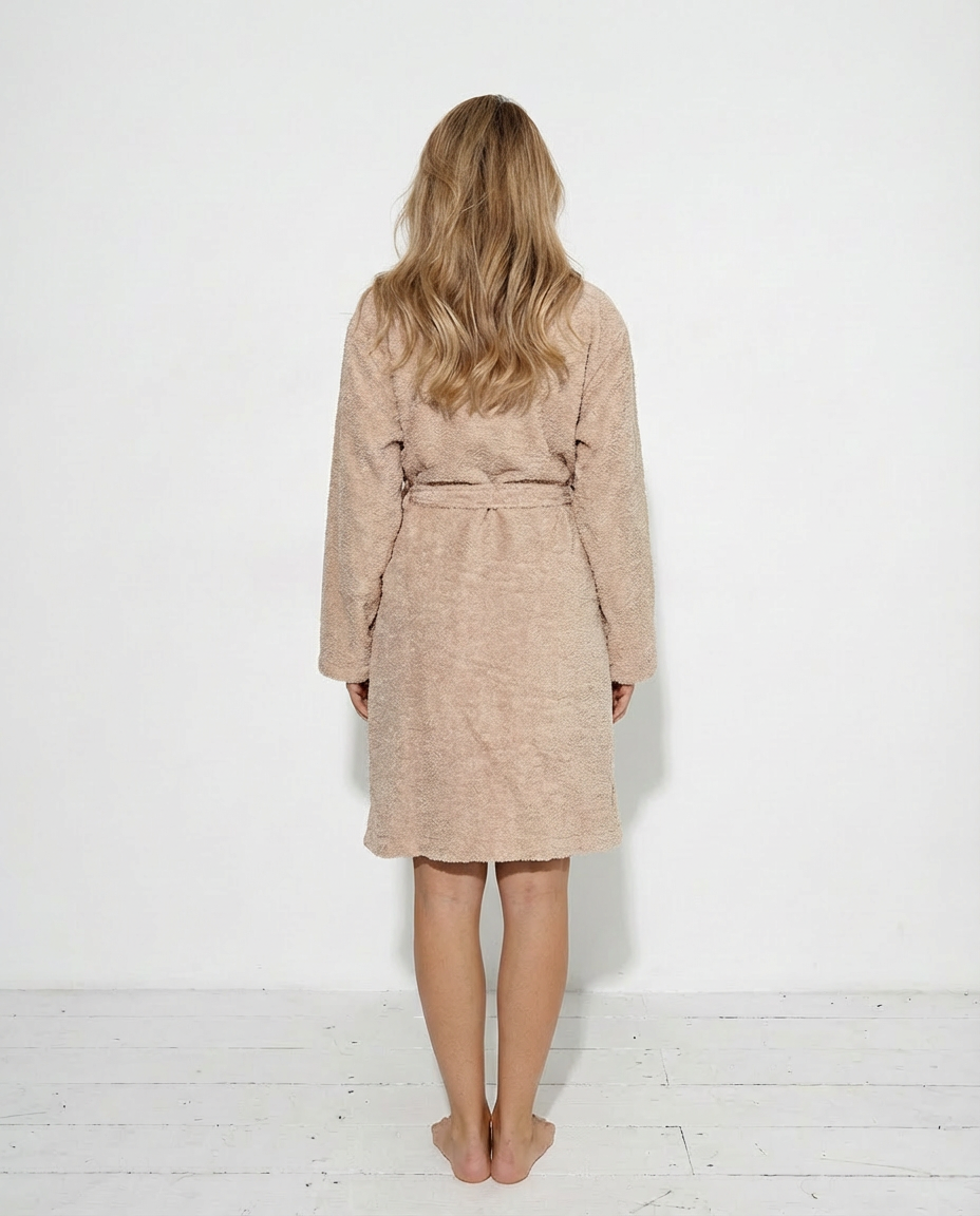 Beige Bathrobe