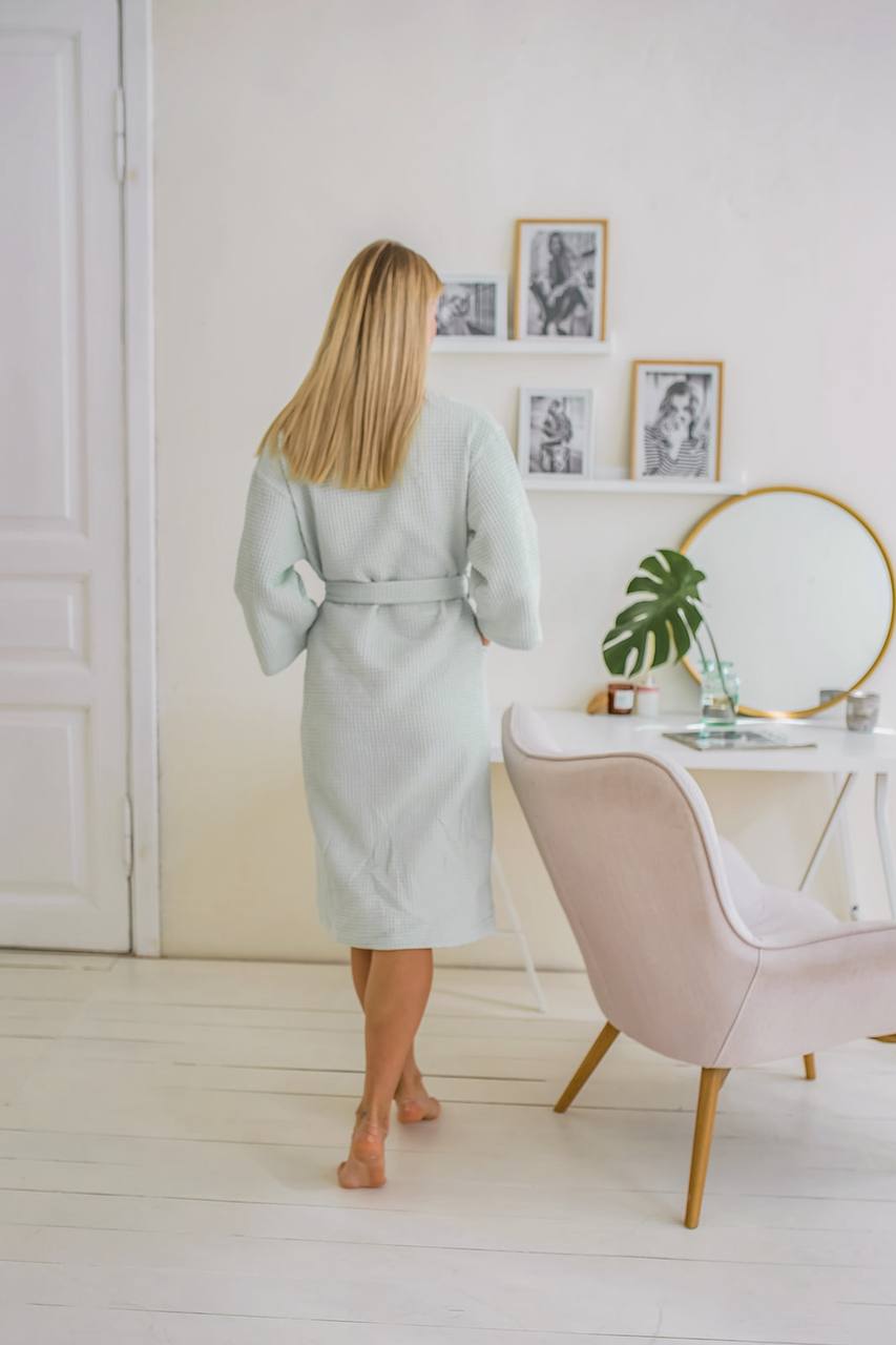 Waffle Cotton Robe