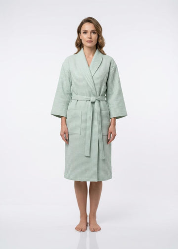 Waffle Cotton Robe