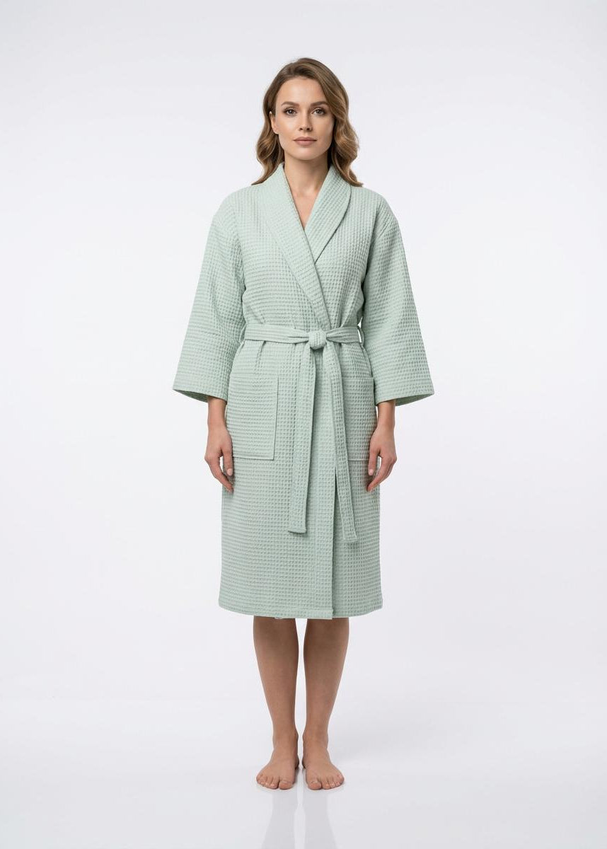 Waffle Cotton Robe