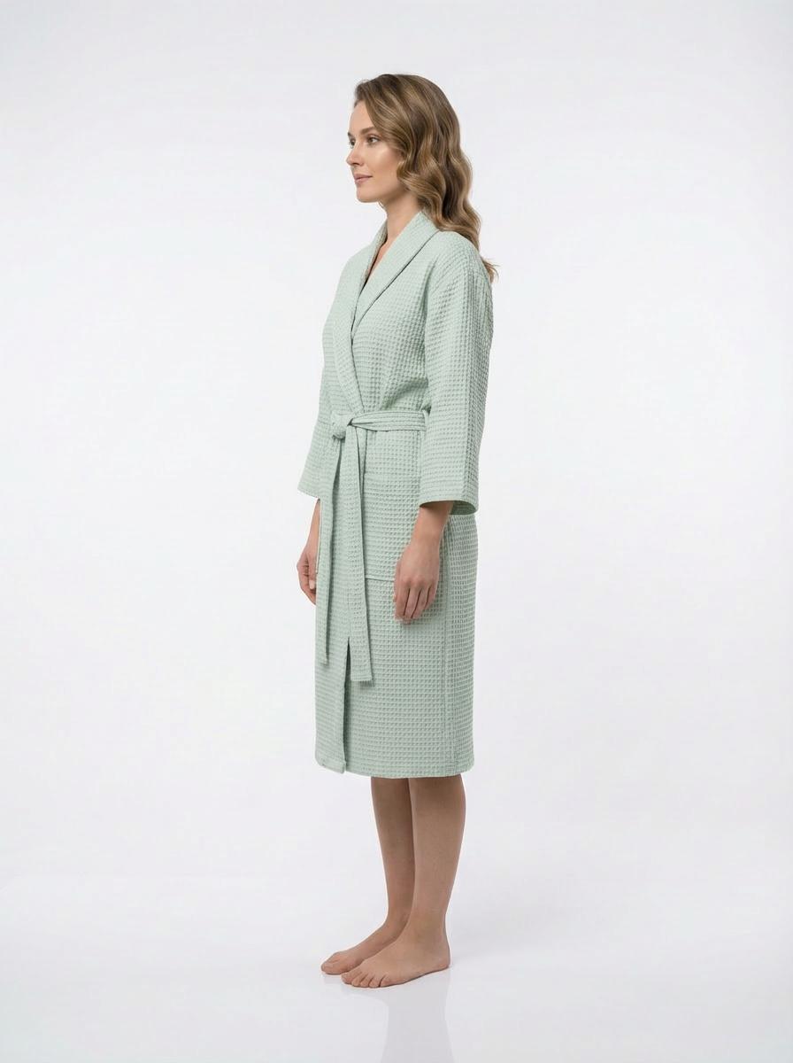 Waffle Cotton Robe