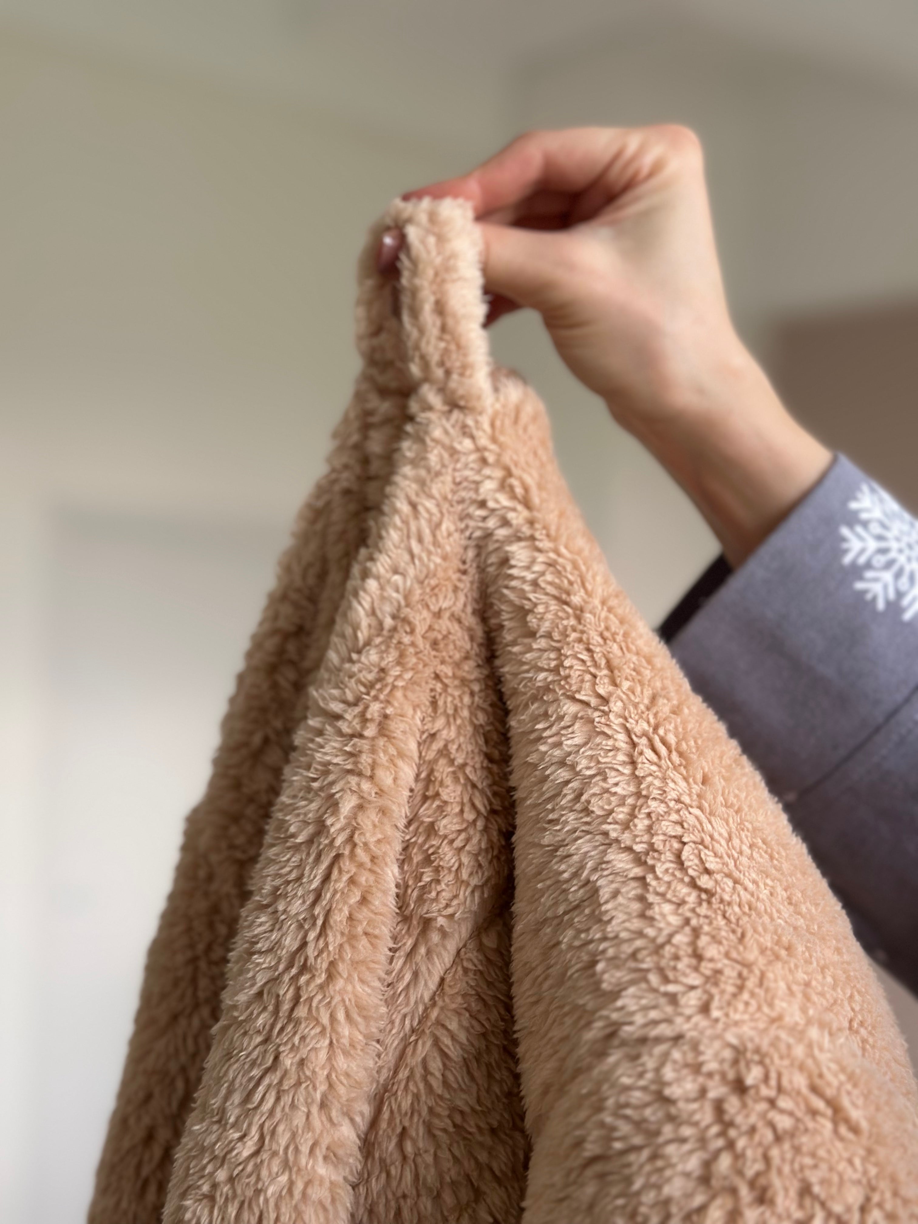 Damen-Bademantel aus Baumwollvelours und Spitze, eleganter Luxus-Bademantel, weicher Braut-Bademantel, kuscheliges Loungewear-Geschenk für Sie, langer Spa-Bademantel mit Ärmeln