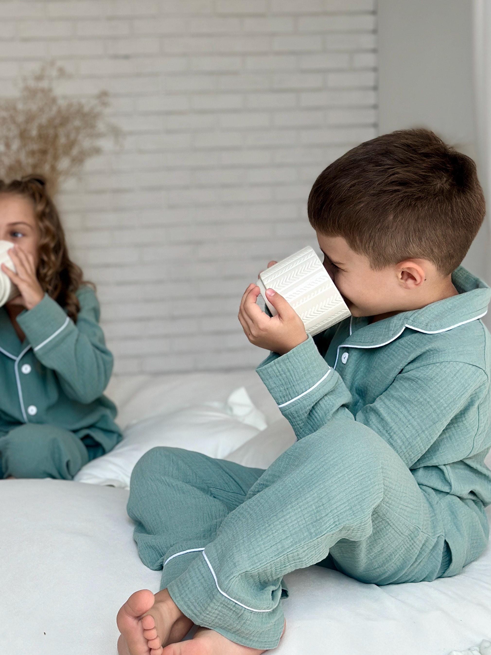 Cotton Kids Sleepwear with Longsleeve