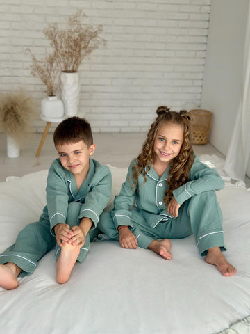 Cotton Kids Sleepwear with Longsleeve
