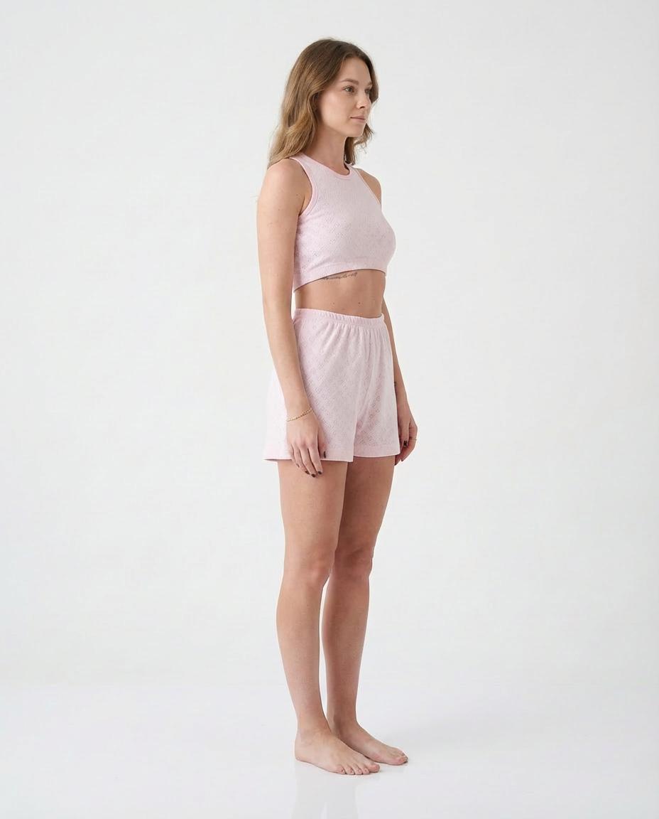 Pajama Set: Shorts & T-Shirt