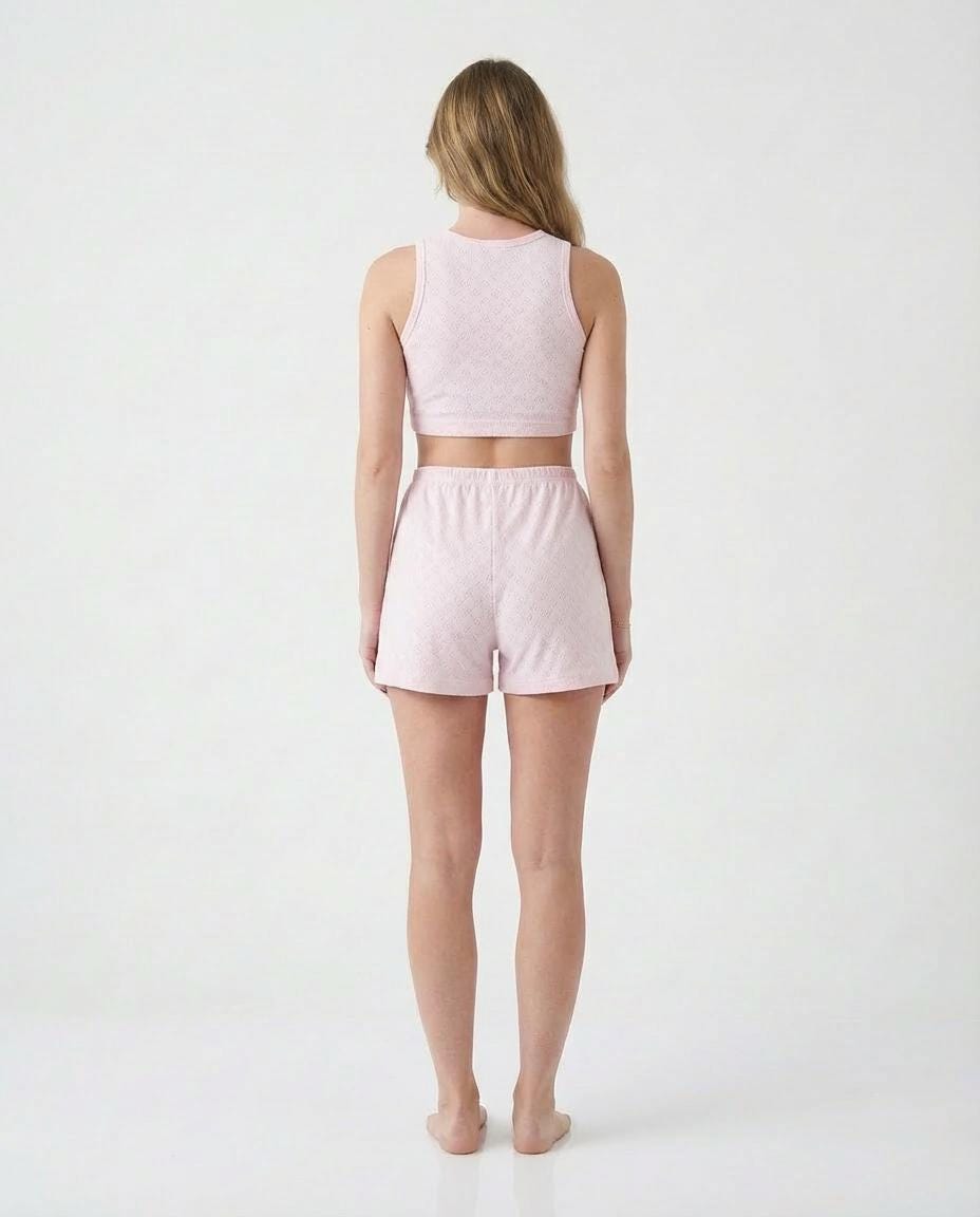 Pajama Set: Shorts & T-Shirt