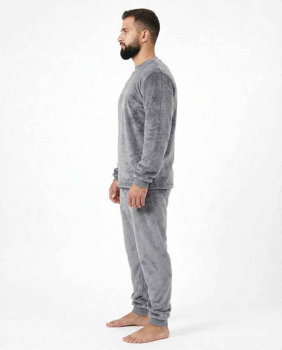 Men’s Warm Winter Velsoft Pajama Set