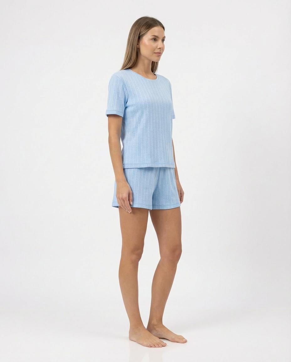 Women’s Blue Pajama Set