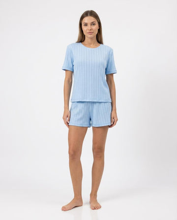 Women’s Blue Pajama Set