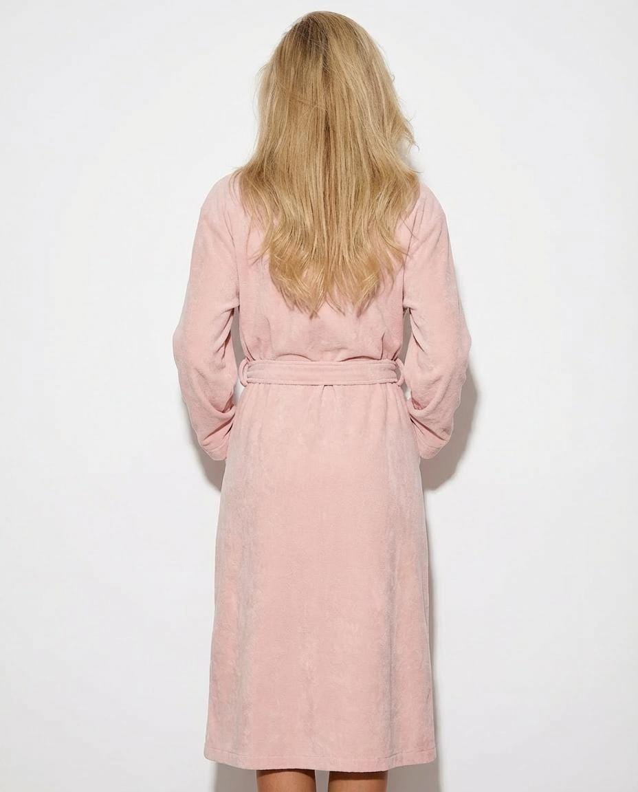 Cotton Velour Robe